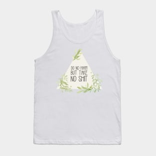 Do No Harm Triangle Rustic Wreath Tank Top